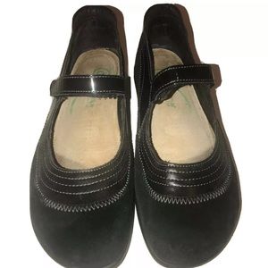 Naot 162057 Women Mary Jane Black Size 8 -8 1/2 39